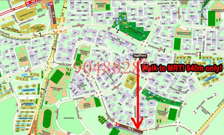 Blk 550 Woodlands Drive 44 (Woodlands), HDB 5 Rooms #157967612